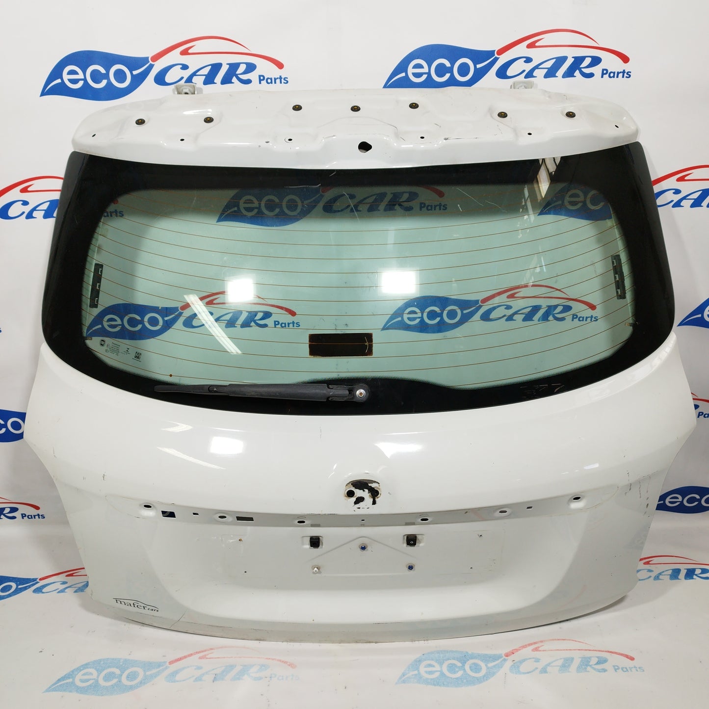 Weiße Heckklappe Fiat 500x 2016 ecoAC2943