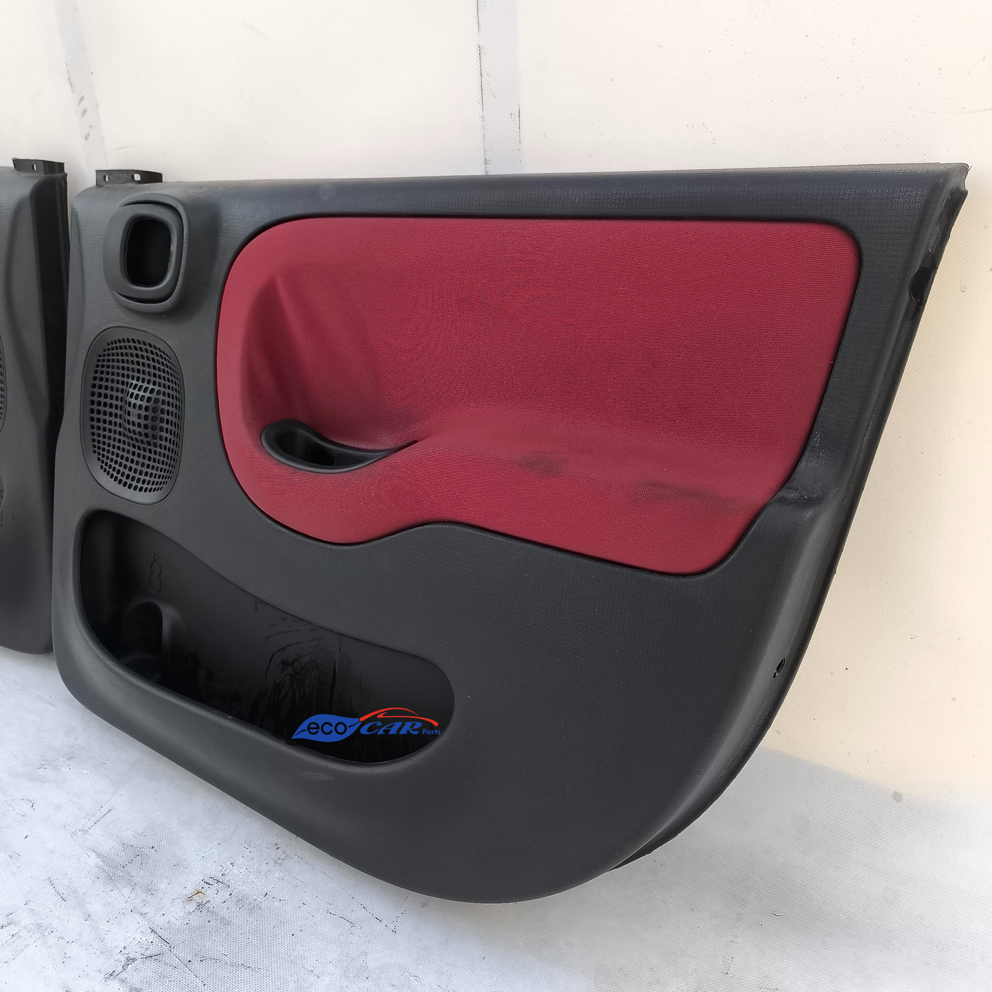 Tappezzeria Fiat New Panda 312 grigia e rossa ecoAG7469