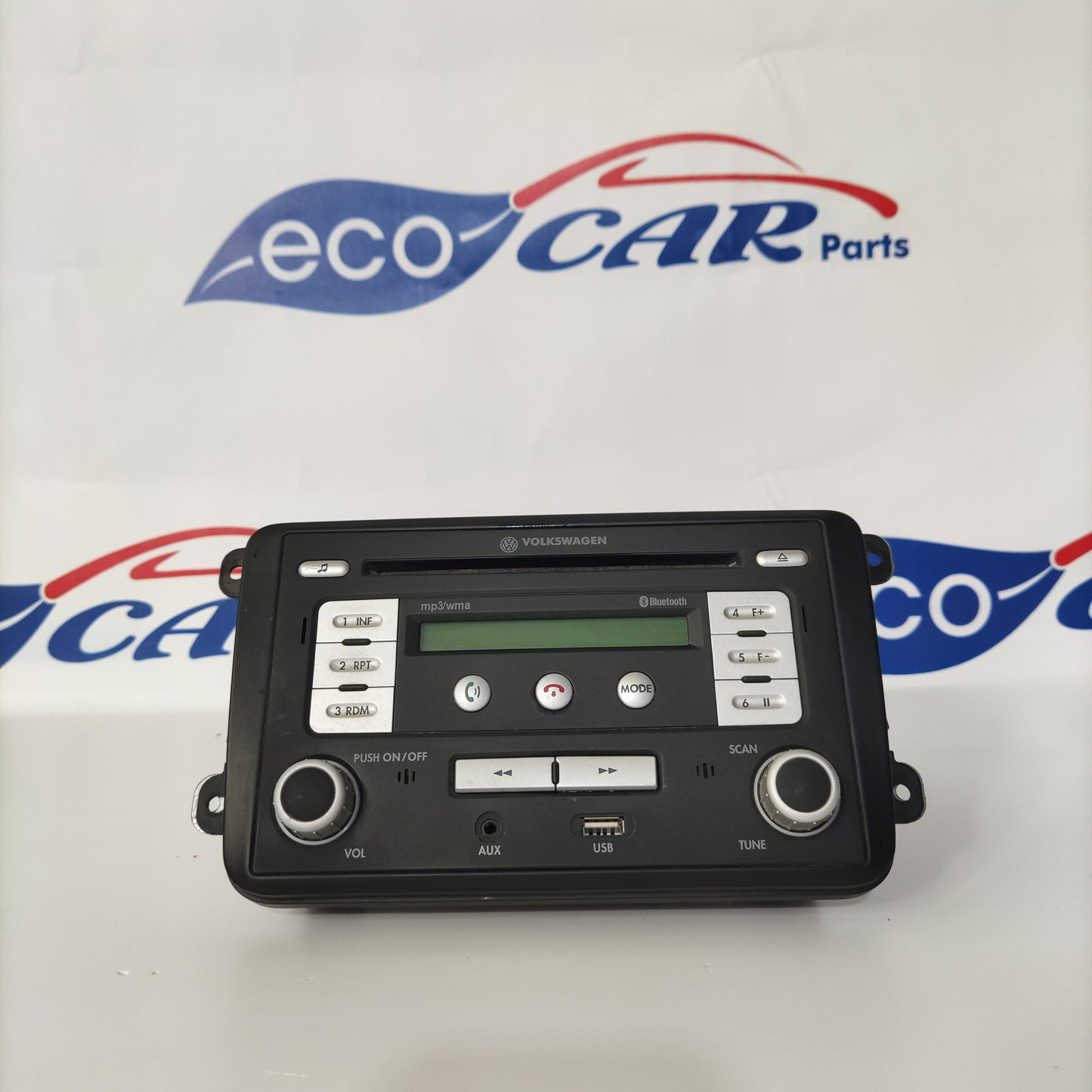 Volkswagen Polo 2011 Autoradio-Code 000051218B ecoAG132