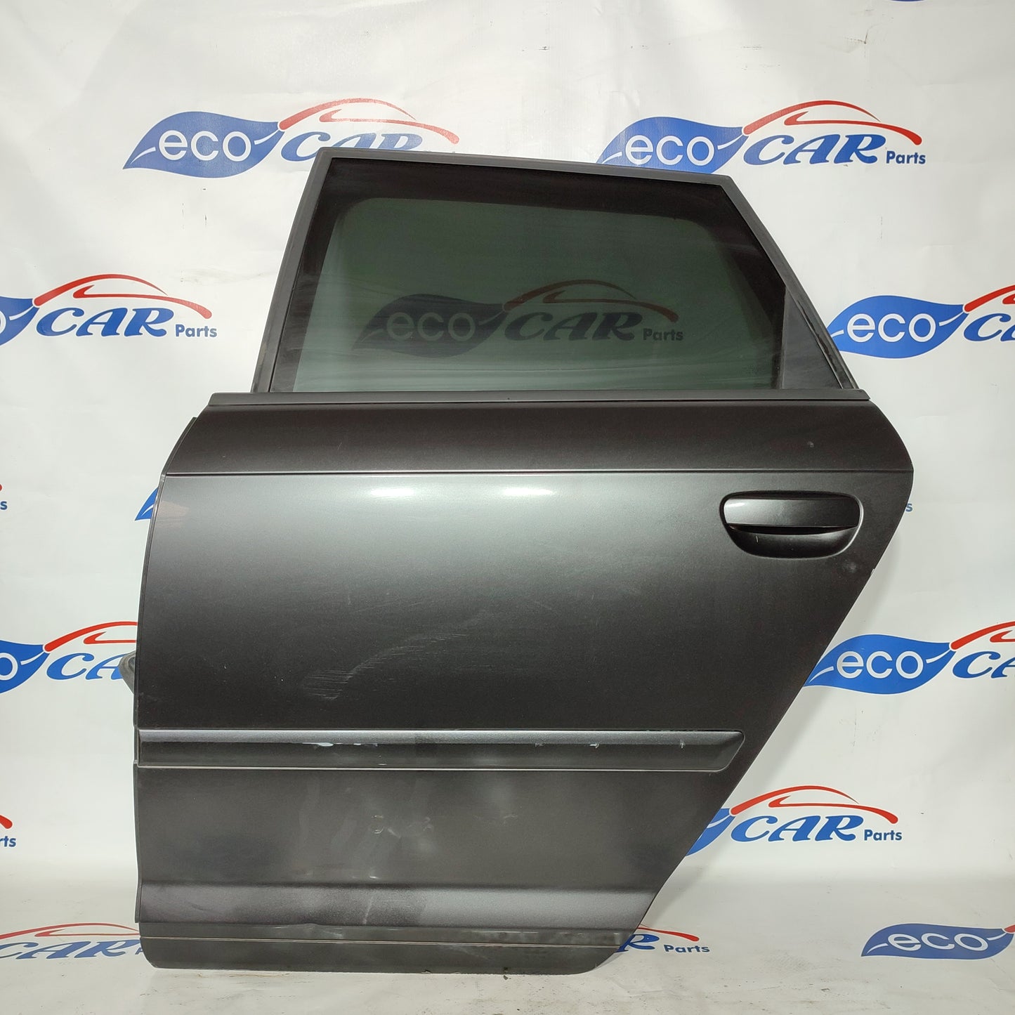 Left rear door Audi A3 2007 dark gray ecoAG1028