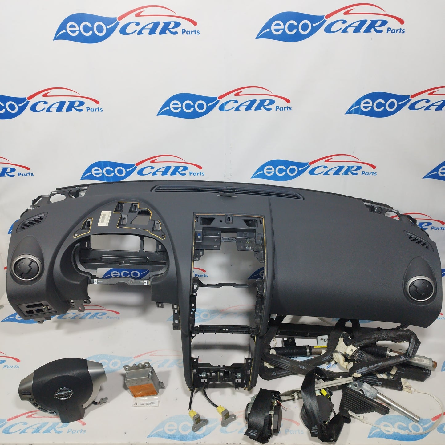 Nissan Qashqai Airbag-Kit 2008 Code 98820jd10a ecoAC3077