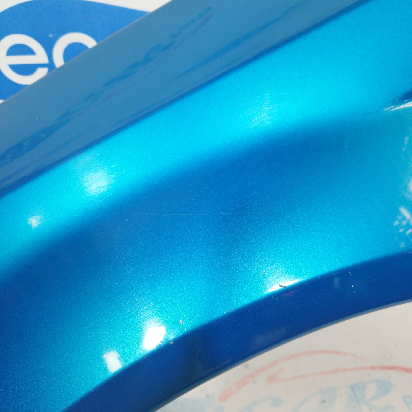 Electric blue left fender Opel Tigra twintop 2008 ecoAC3092