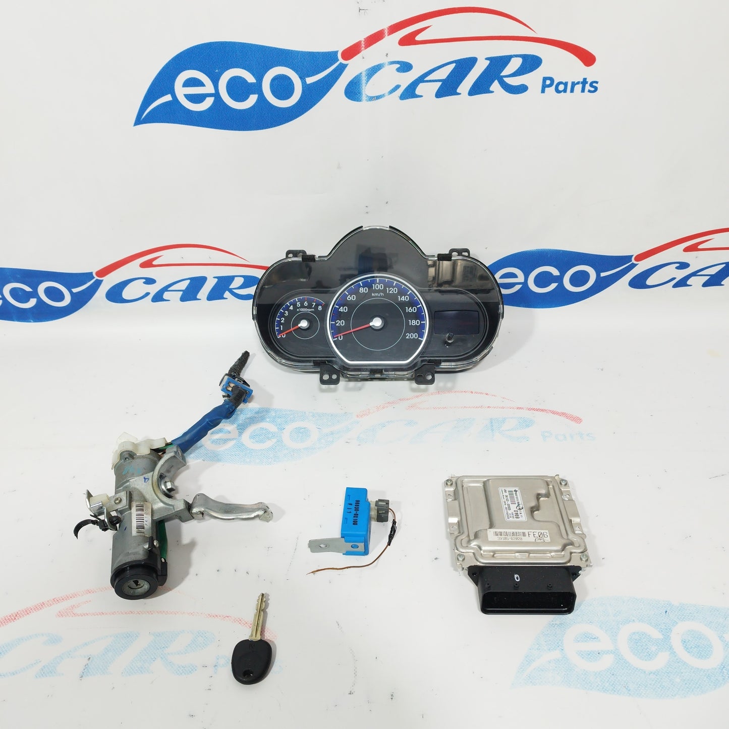 Kit accensione Hyundai i10 1.1b 2010 codice 39103-02025 ecoAC3133