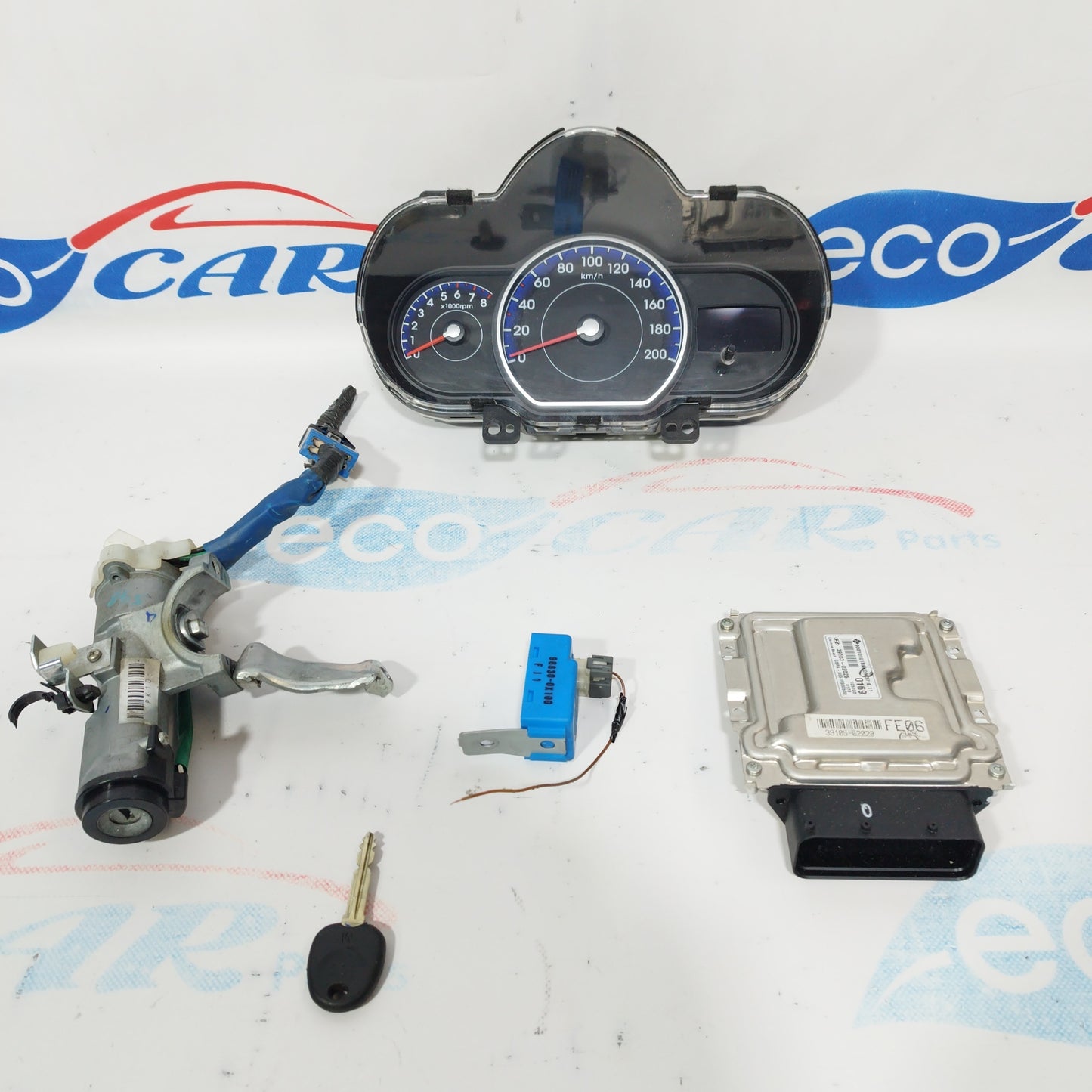 Kit accensione Hyundai i10 1.1b 2010 codice 39103-02025 ecoAC3133