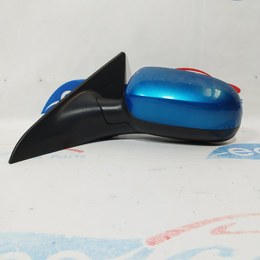 Electric blue left mirror Opel Tigra Twintop 2008 5 pin ecoAC3143