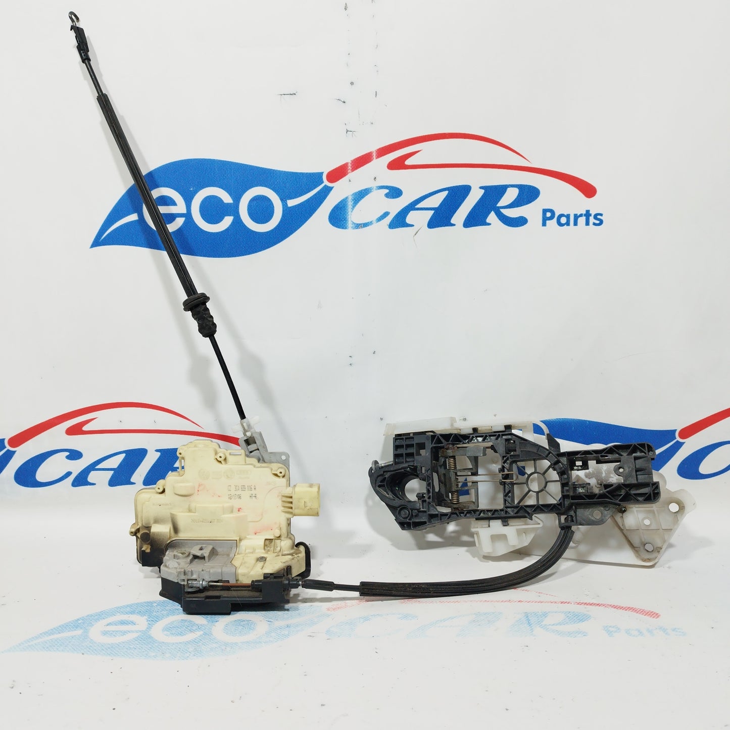 Right rear lock Volkswagen Passat 2009 7 pin code 3c4839016a ecoAC3145