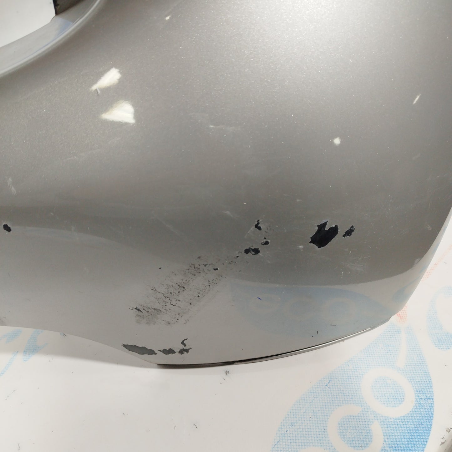 Left front fender silver gray Smart Fortwo 450 cabrio 2004 ecoAC3184