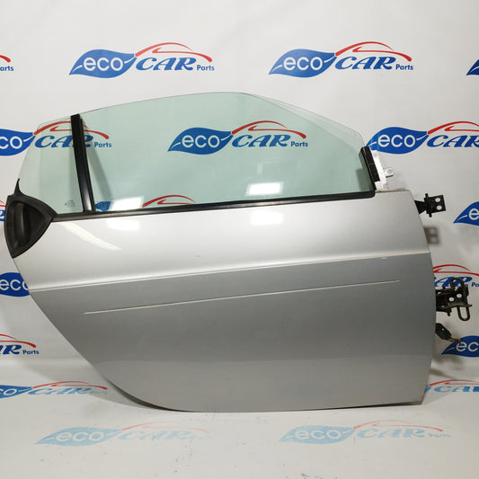 Silver gray right door Smart Fortwo 450 cabrio 2004 ecoAC3186