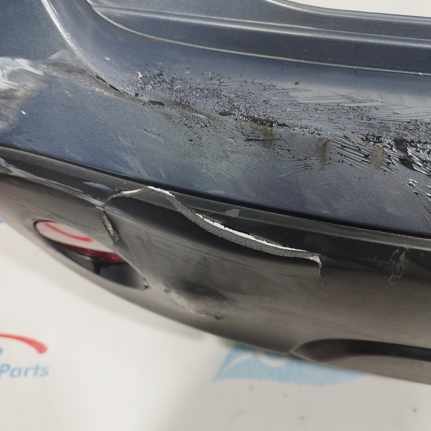 Nissan Qashqai 2010 ecoAC3257 Heckstoßstange in Denimgrau