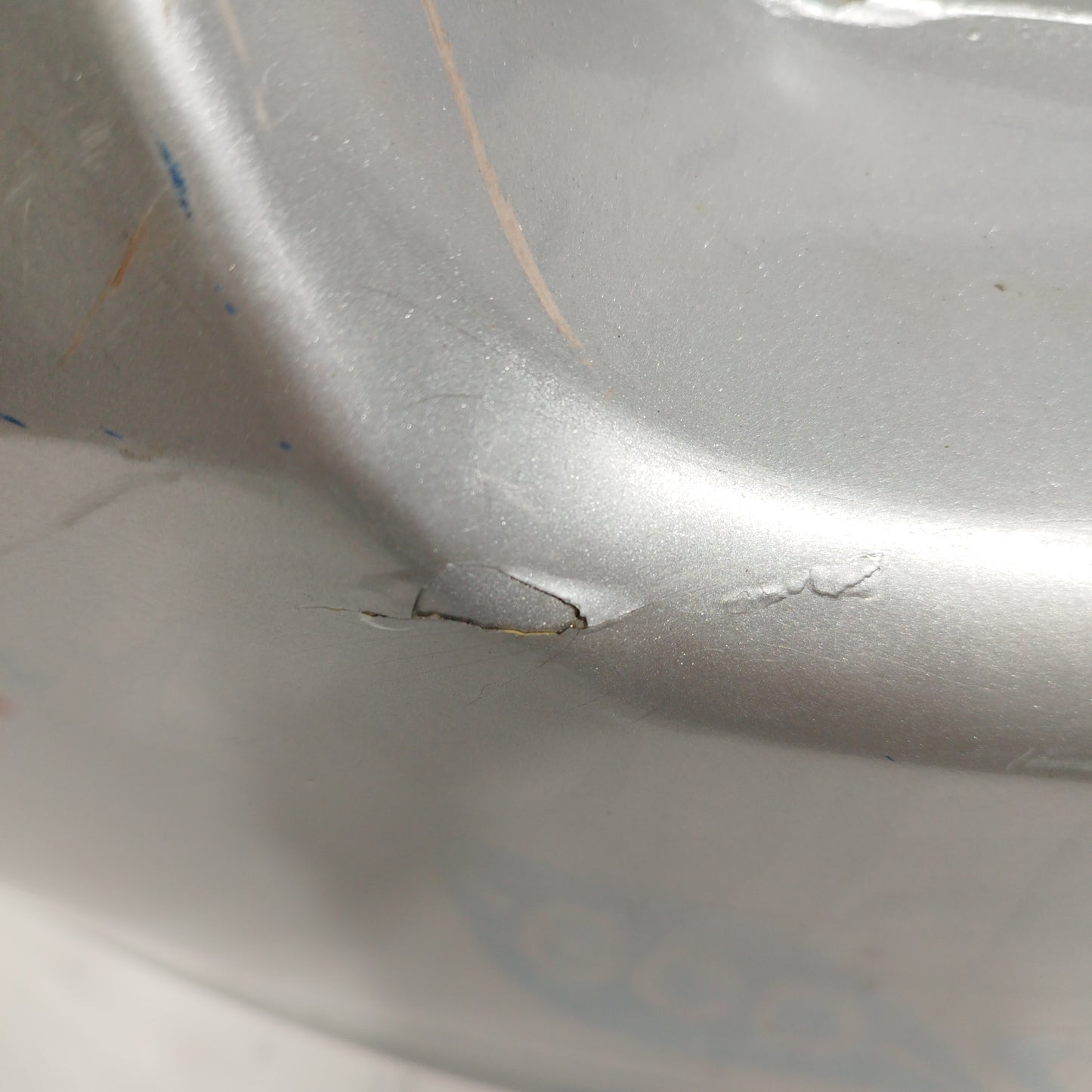 Paraurti posteriore grigio argento Toyota Yaris 2007  ecoAC3276