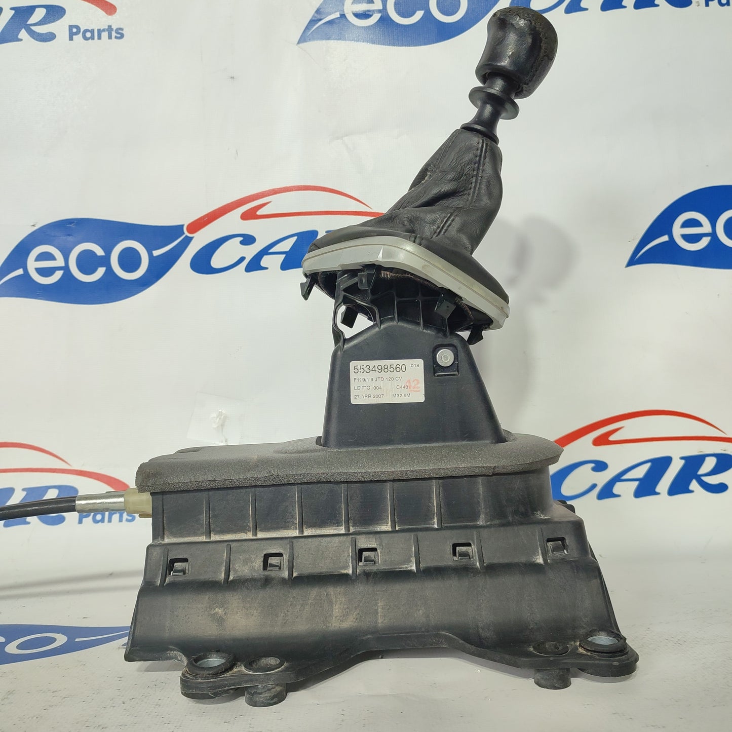 Leva cambio con cavi Fiat Grande Punto 1.9jtd  2007 6 marce cod.55197893 ecoAG1336