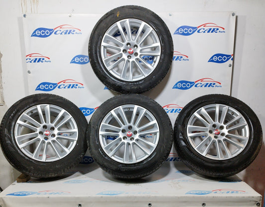 Alloy wheels with tires Jaguar F-Pace 2017 code hk83-1007-da ecoAC3286