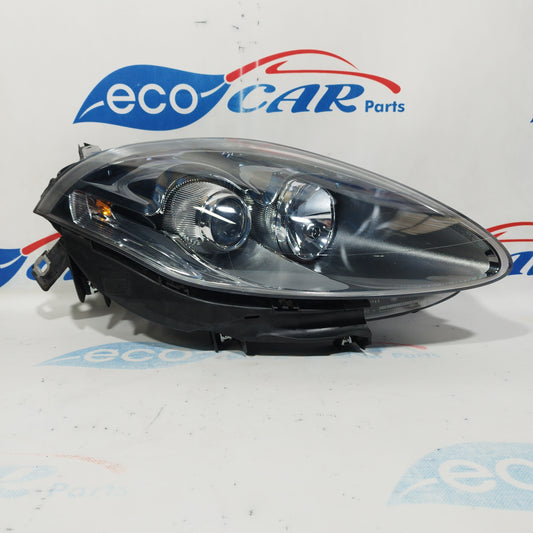 Fanale anteriore dx Fiat Bravo 2010 fondo scuro freccia bianca ecoAC3291