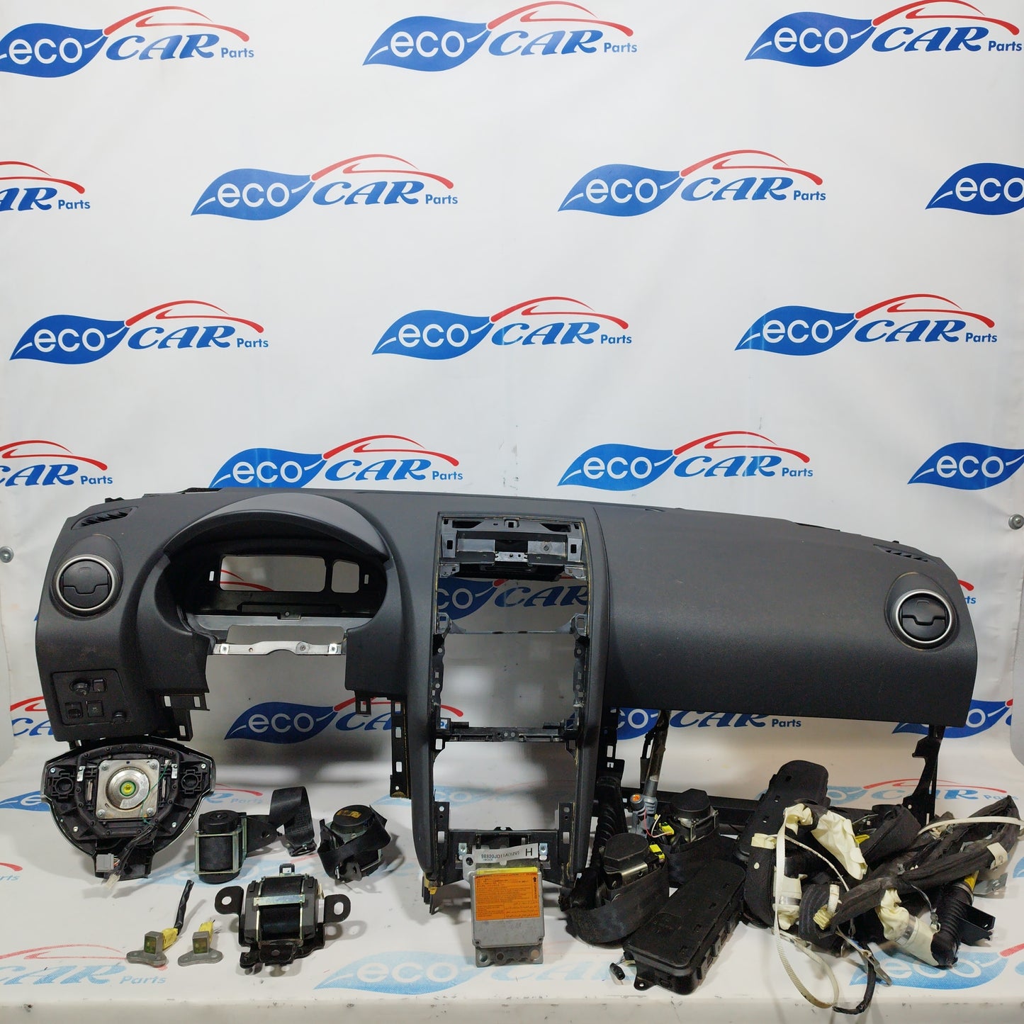 Airbag-Kit Nissan Qashqai 2010 Code 98820jd11a ecoAC3297