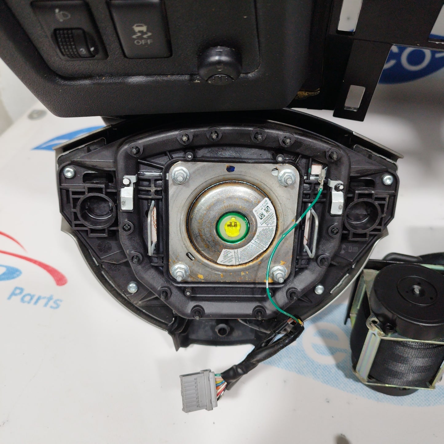 Airbag-Kit Nissan Qashqai 2010 Code 98820jd11a ecoAC3297