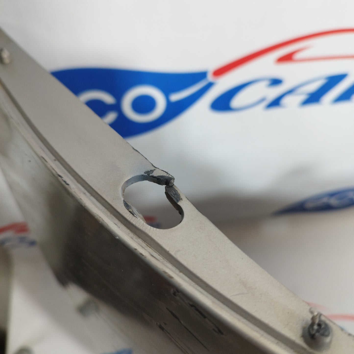 Sandfarbene Heckstoßstange Lancia Y 2008 ecoAC3315