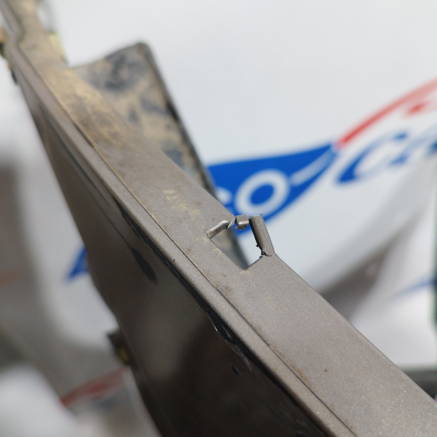 Rear bumper champagne Nissan Qashqai 2010 ecoAC3317