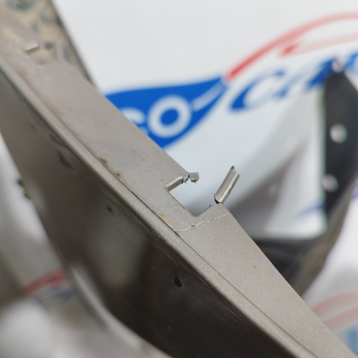 Rear bumper champagne Nissan Qashqai 2010 ecoAC3317