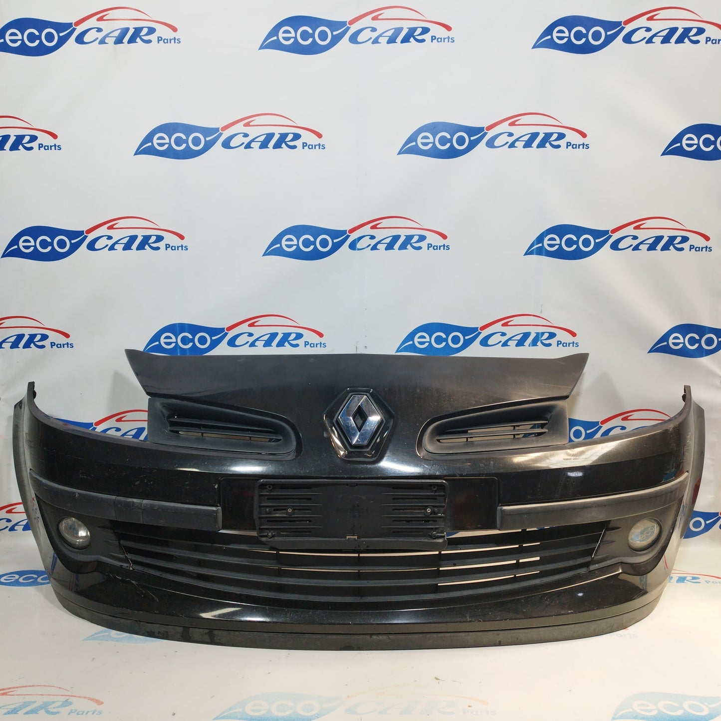 Black front bumper Renault Clio 2008 ecoAC3353