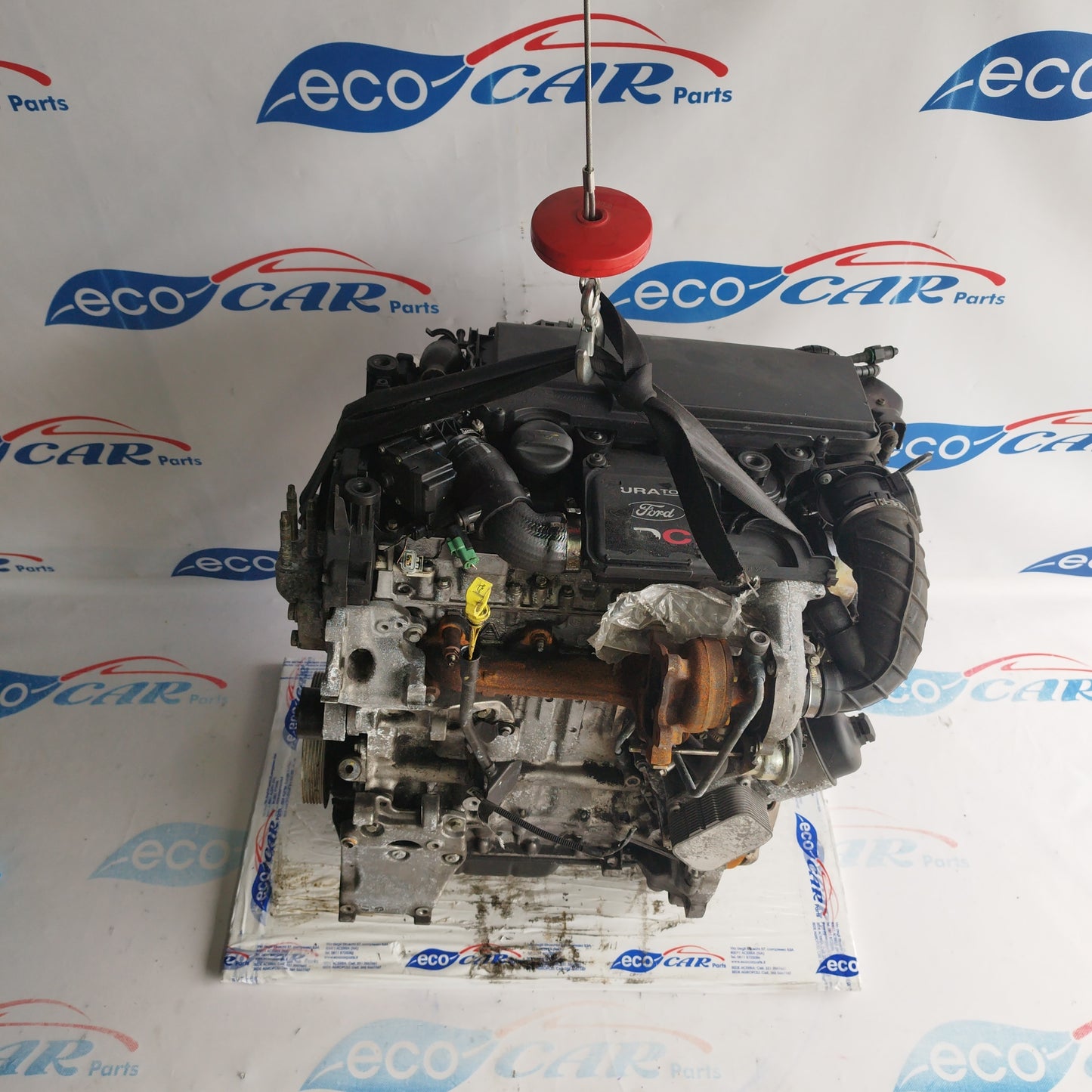 Motore Ford Fiesta 1.4tdci 8v 68cv 2008 codice f6jb impianto Siemens ecoAC3387