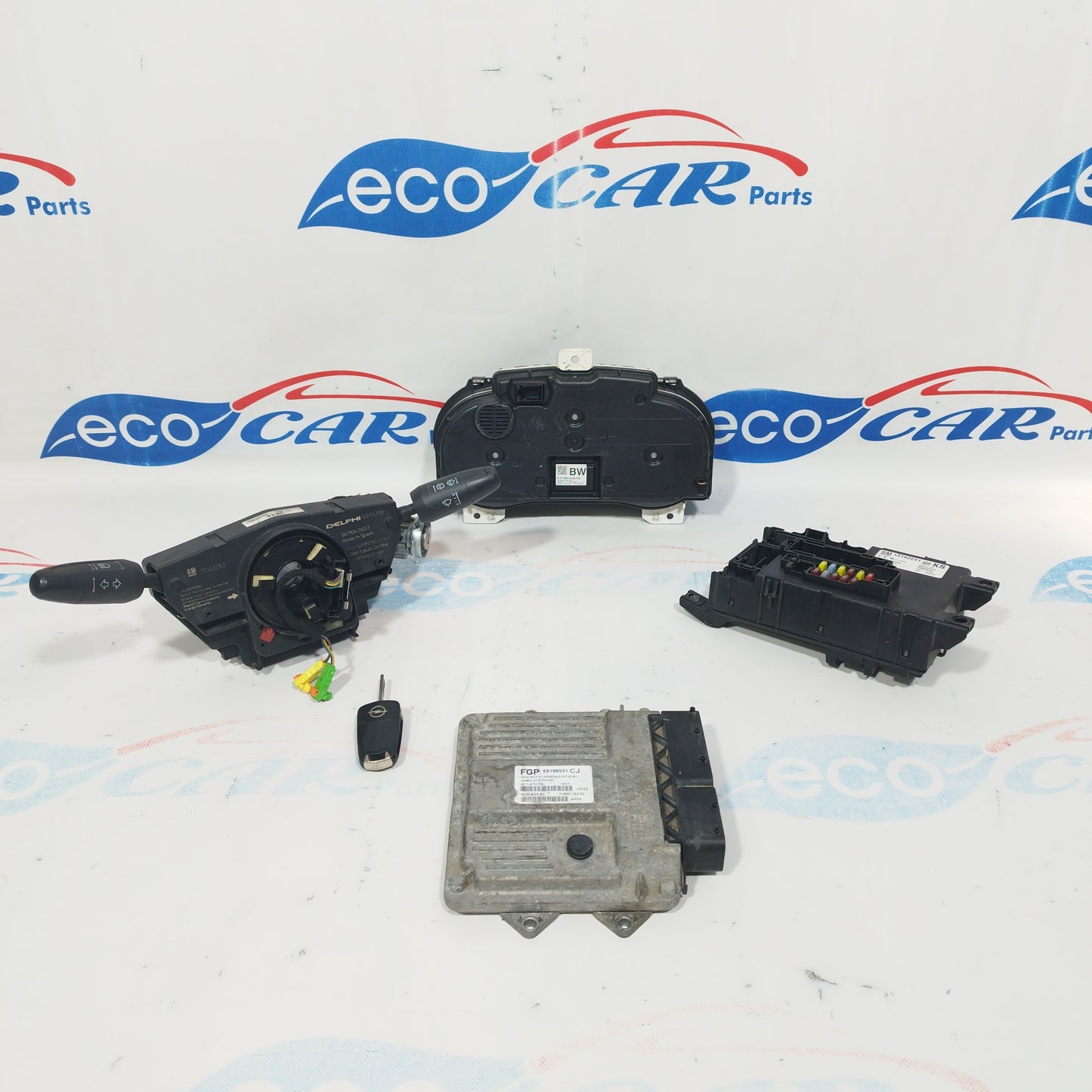 Zündanlage Opel Corsa D 1.3 CDTI 90 PS 2008 Code 55198931CJ ecoAC3389