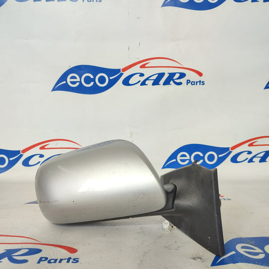 Elektrischer rechter Außenspiegel, 3-adrig, silbergrau, Toyota Yaris 2006, ecoAG1352