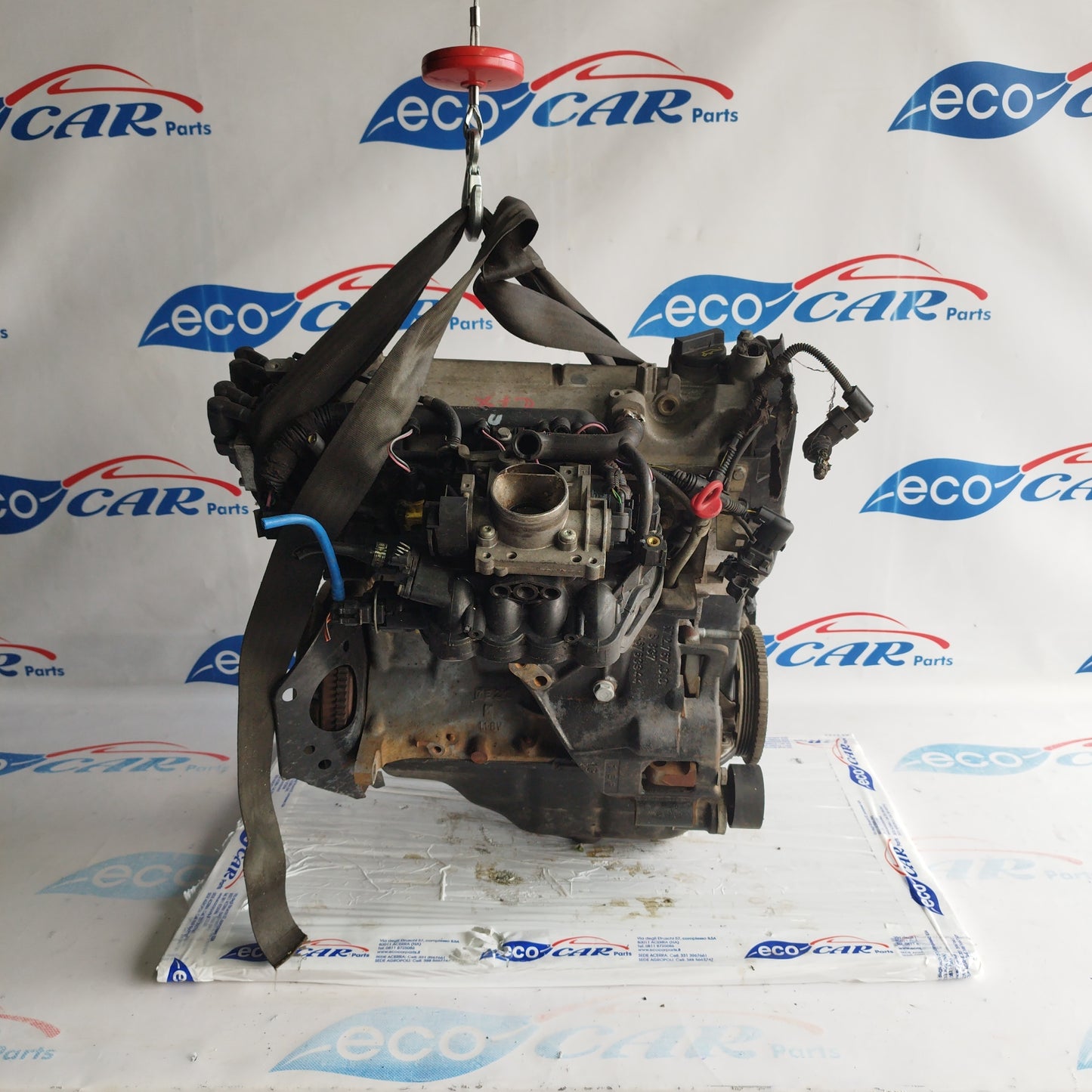 Engine Fiat 600 Panda 1.1b 2008 code 187a1000 ecoAC3430