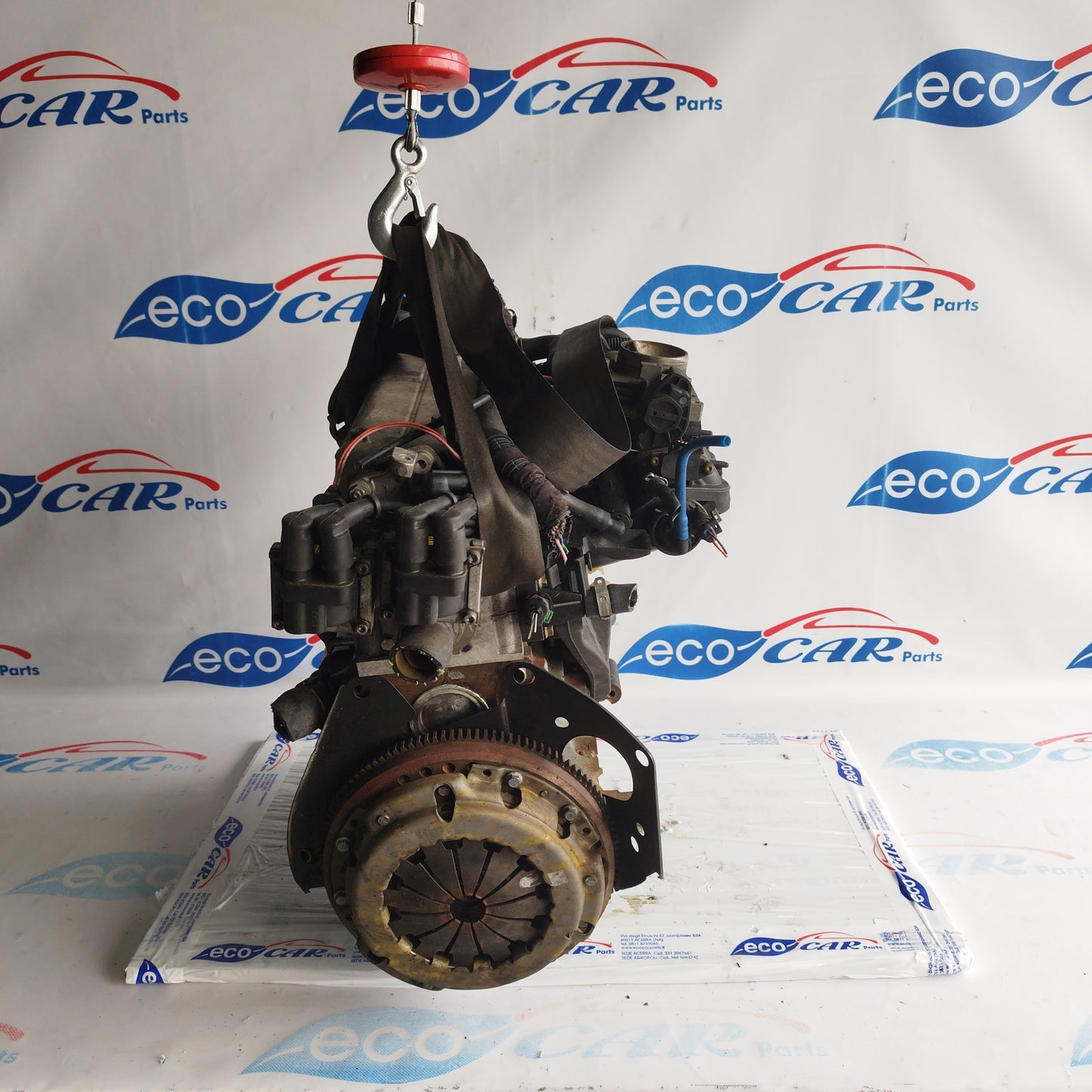 Engine Fiat 600 Panda 1.1b 2008 code 187a1000 ecoAC3430