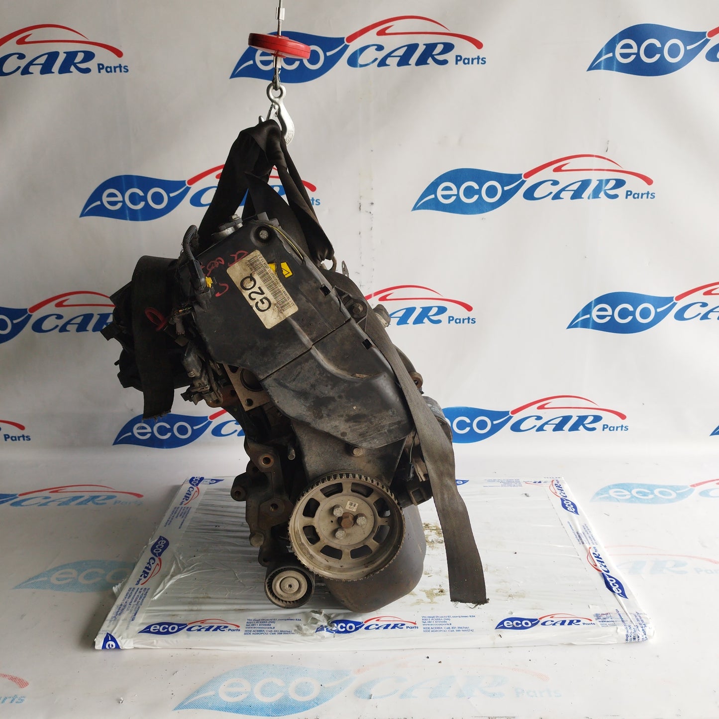 Engine Fiat 600 Panda 1.1b 2008 code 187a1000 ecoAC3430