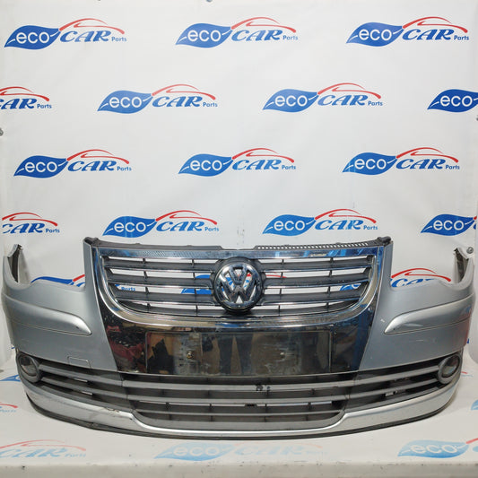 Front bumper silver gray Volkswagen Touran 2007 ecoAC3442