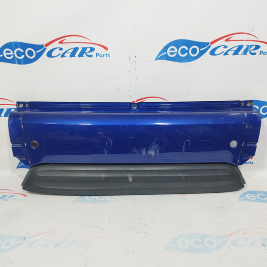 Blue central rear bumper Smart Fortwo 450 2004 ecoAC3508