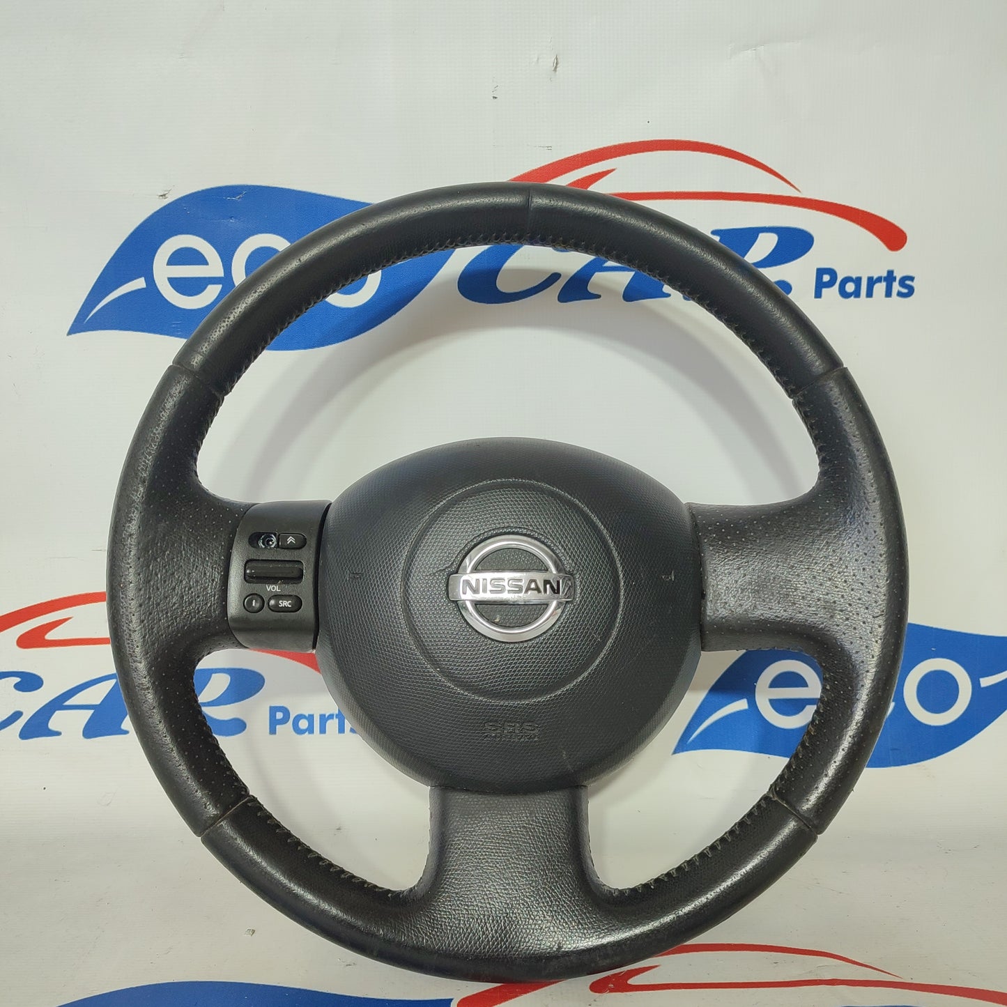 Steering wheel with airbag and controls Micra k12 ecoAG1404