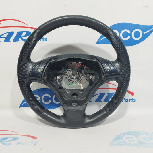 Steering wheel with controls Fiat Grande Punto Evo 2011 code 07355030110 ecoAC3517