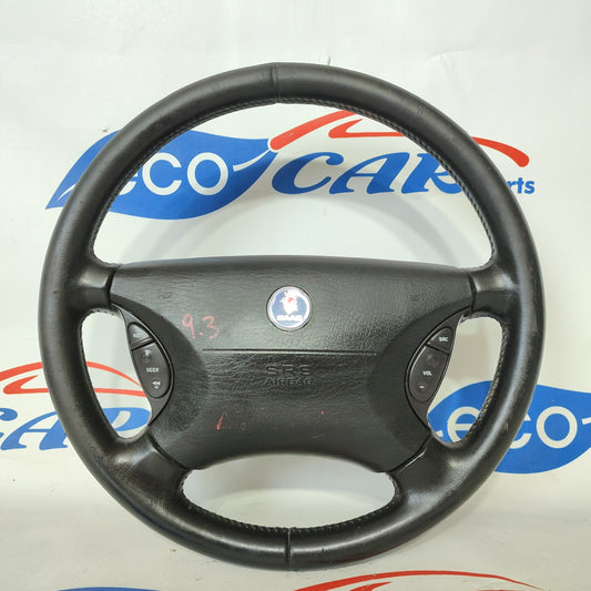 Steering wheel with controls and airbag Saab 9.3 2001 ecoAG1412