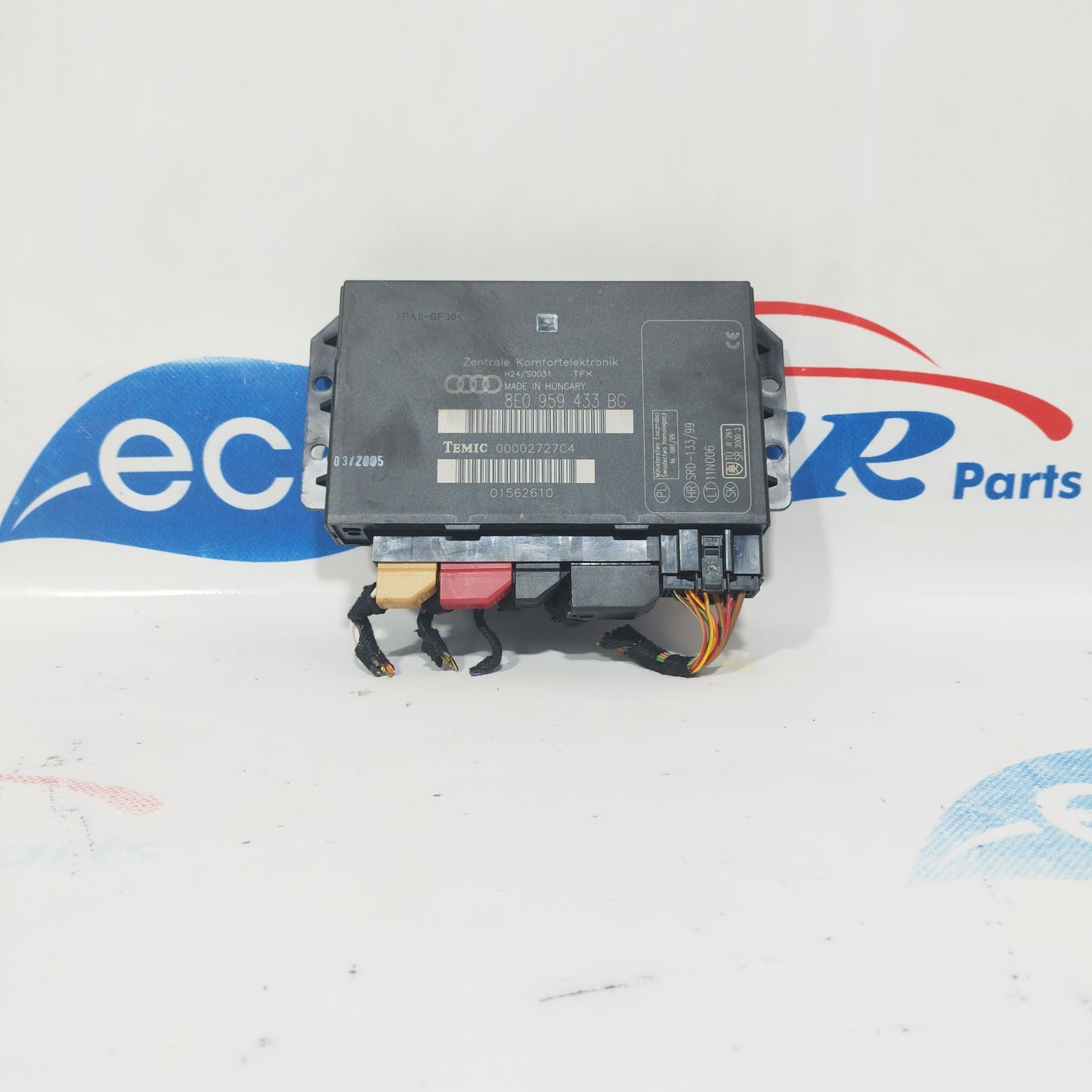 Centralina comfort Audi A4 2005 codice 8e0959433bg ecoAC3519