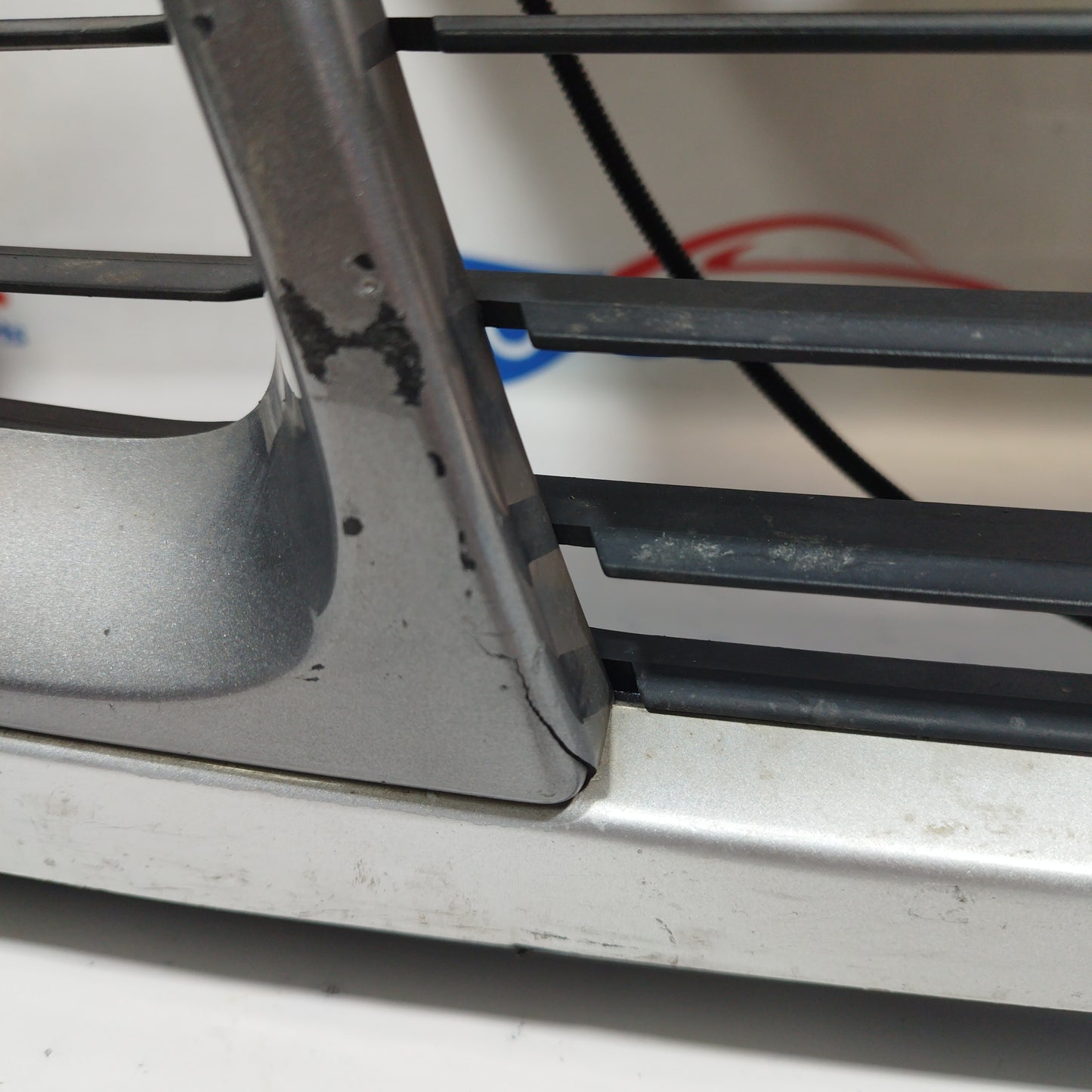 Silver gray front bumper Renault XMOD 2010 ecoAC3573