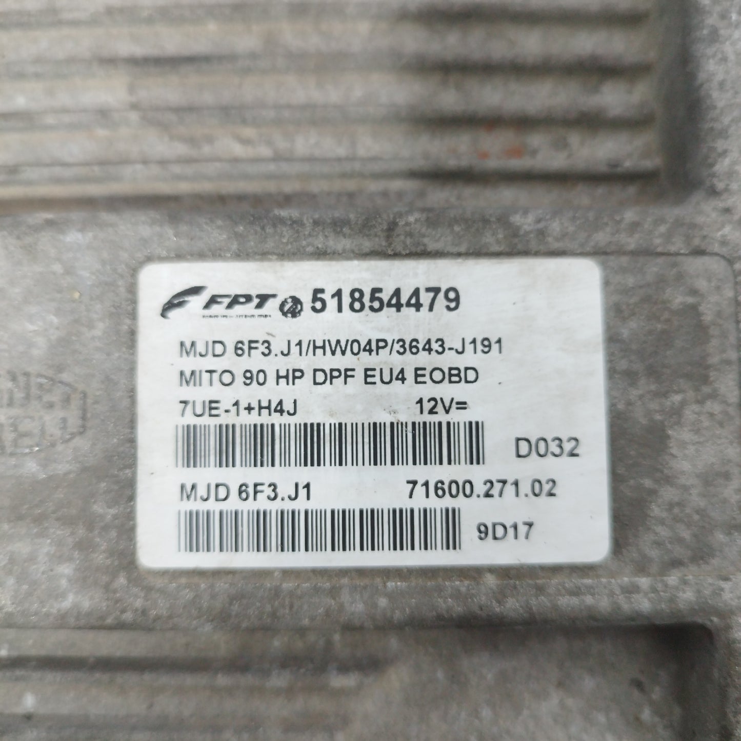 Zündkit für Alfa Romeo Mito 1.3 MTJ 90 PS, Baujahr 2010, Code: MJD6F3.J1 / 51854479, EcoAC3593