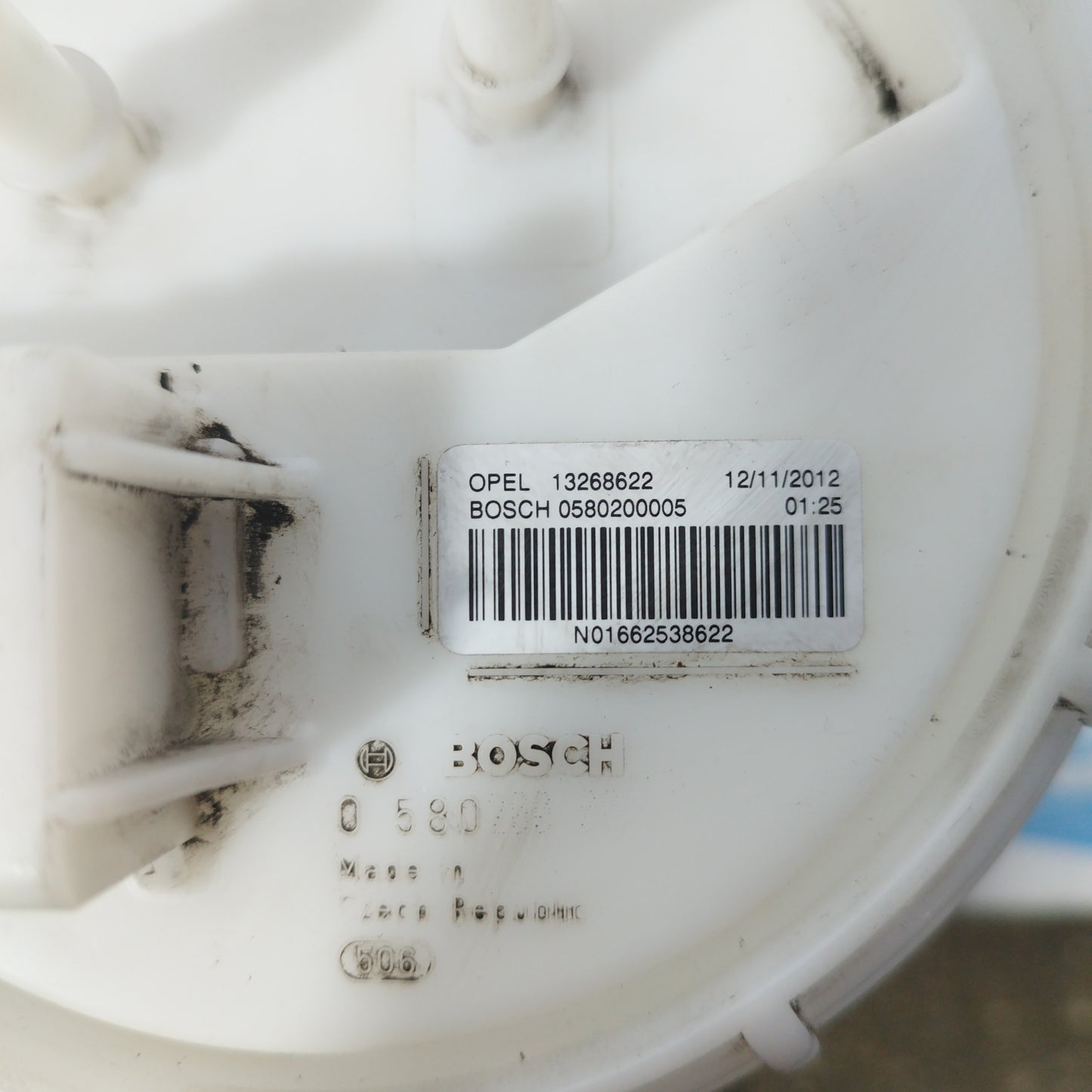 Pompa galleggiante Opel Meriva b 1.4 b turbo 2012 (4 pin) Bosch 0580200005/Opel 13268622 ecoAC3631