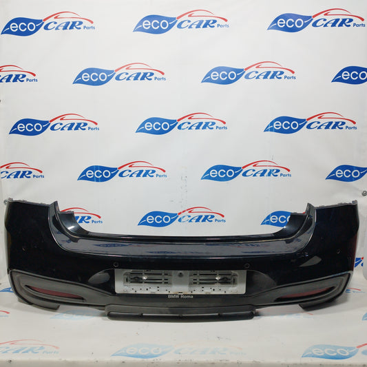 Rear bumper with parking sensors magna black BMW Serie 1 M sport F20 2018 code: 5112-8060292 ecoAC3642