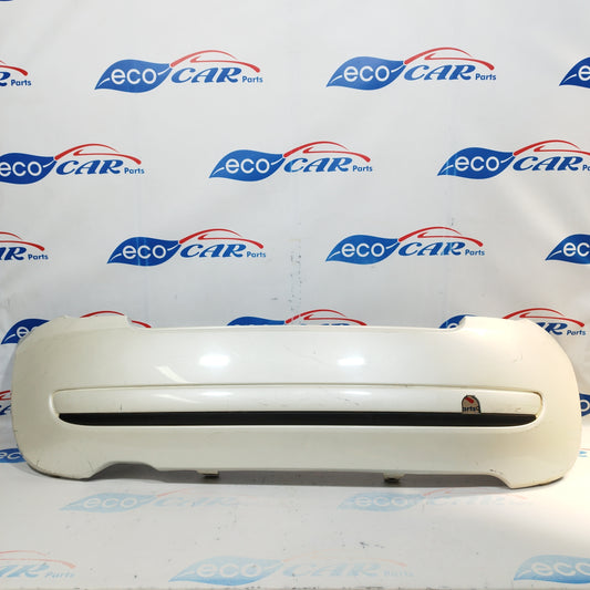 Pearl white rear bumper Fiat 500 2010 code: 735425627 ecoAC3644