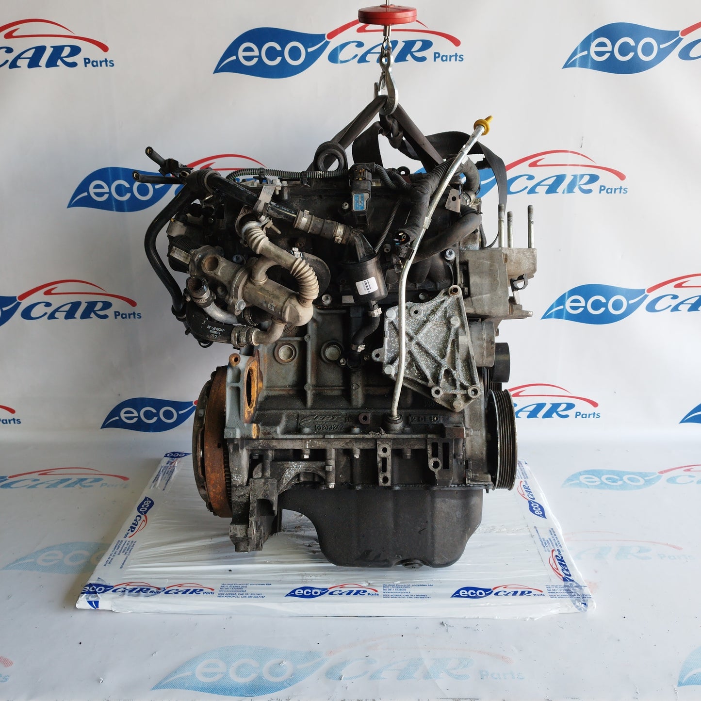 Fiat Grande Punto 2010 1.3 mtj engine code 199A2000 (mounted at 90hp) ecoAC3649