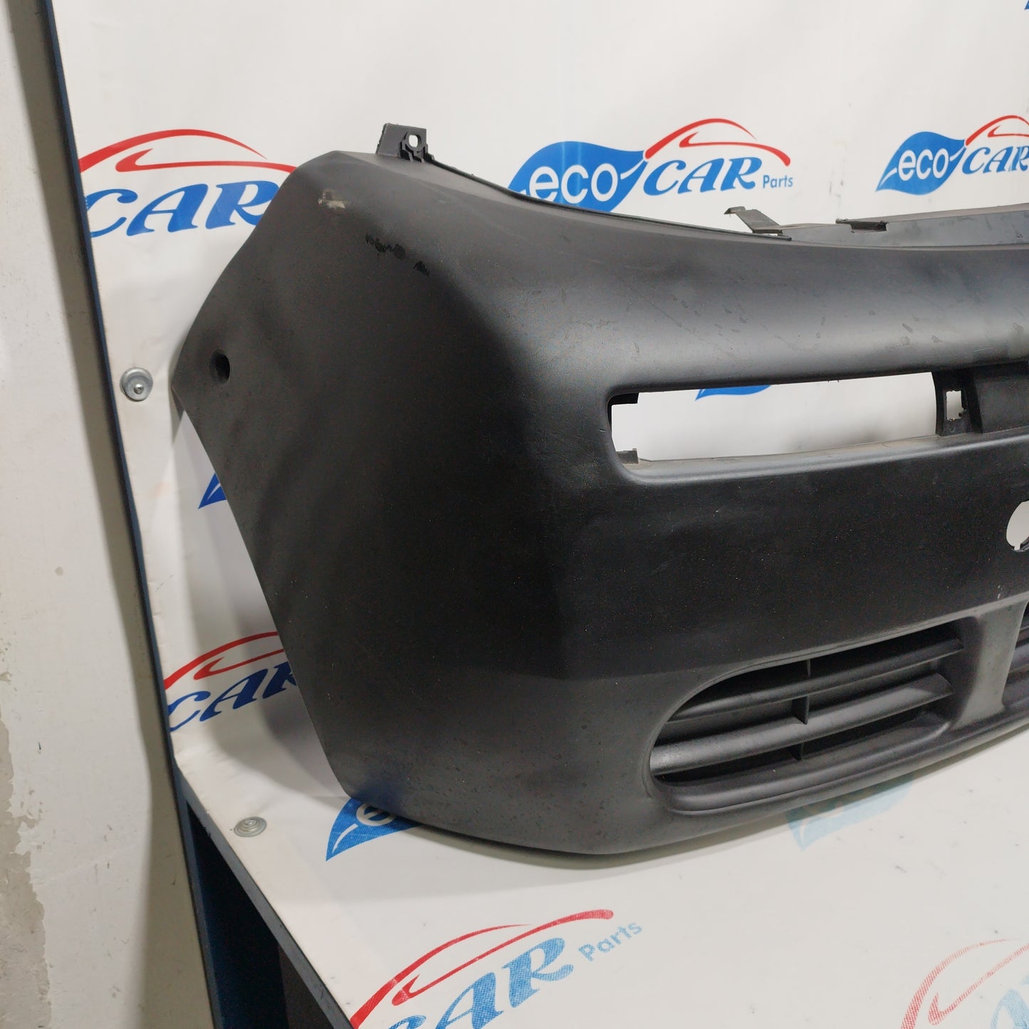 Black plastic front bumper Renault Trafic / Opel Vivaro 2005 code: renault 8200011389/opel 91165829 ecoAC3657