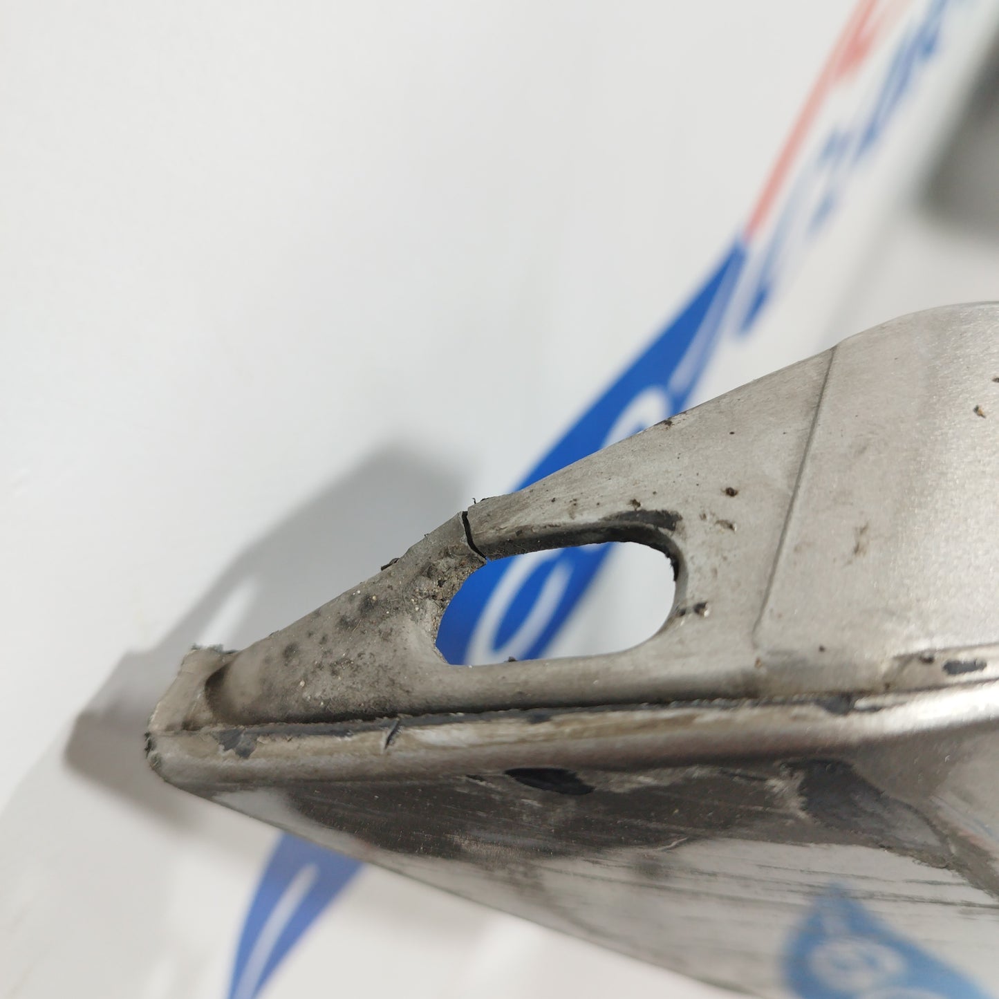 Paraurti anteriore grigio argento Fiat Idea 2005 ecoAC3671