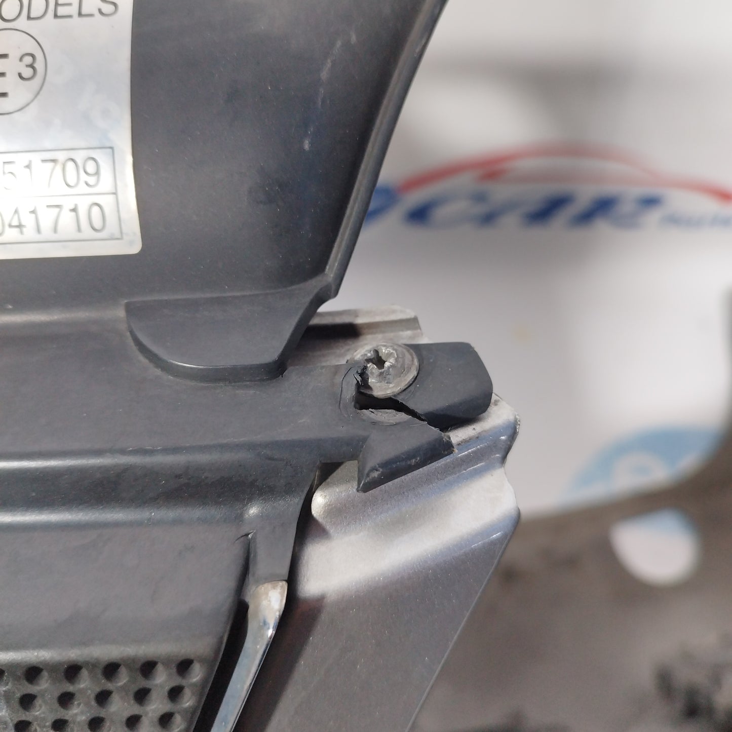 Paraurti anteriore grigio argento Fiat Idea 2005 ecoAC3671