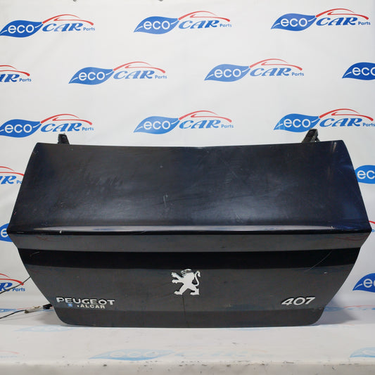 Black trunk Peugeot 407 sedan 2007 ecoAC3798