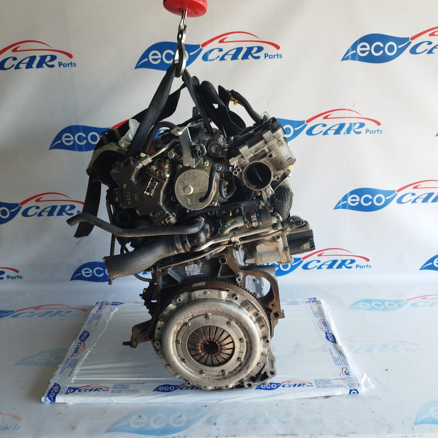 Motore Fiat Punto Evo/New Panda/500 2013 1.3mtj 16v 75cv codice 199a9000 ecoac1530 (turbina alta)