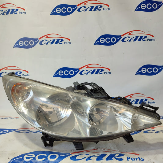 Fanale anteriore dx Peugeot 207 2007 ecoAG1557