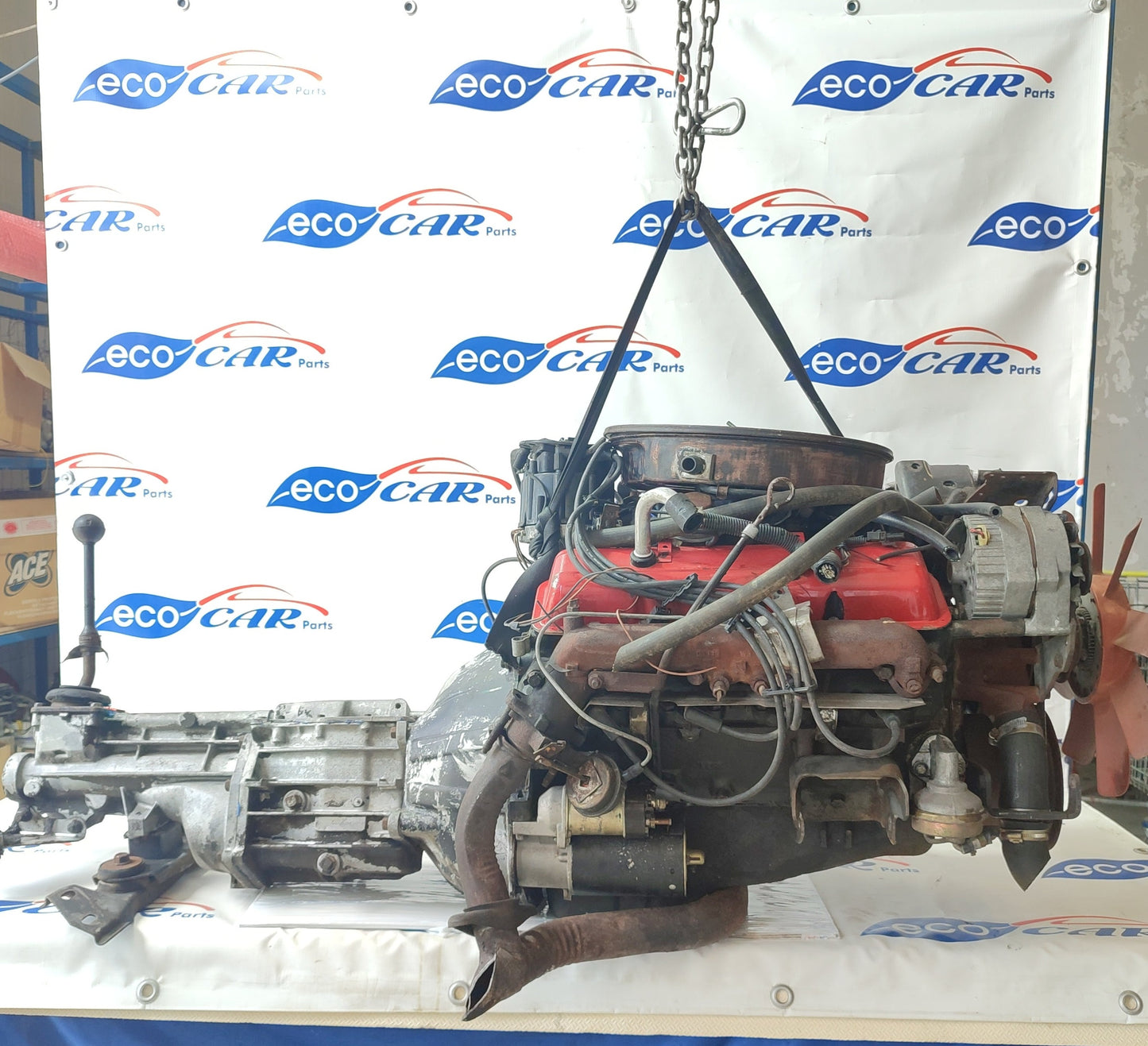 Engine and gearbox Chevrolet Camaro Z28 1982 5.0 V8 147 HP ecoAG1566