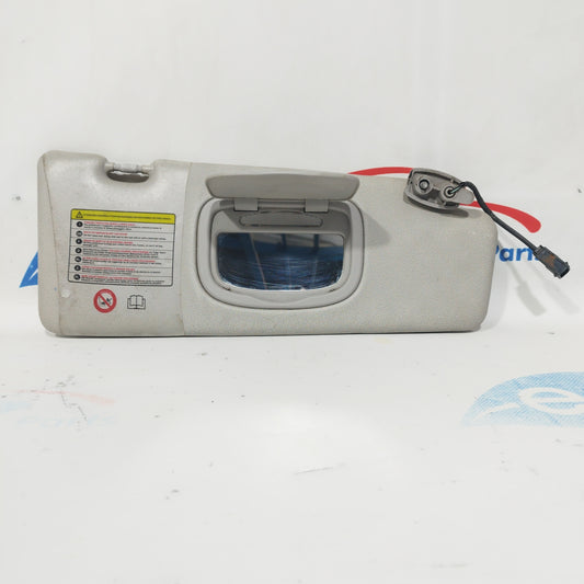 Aletta parasole dx con luce grigia Fiat Bravo 2010 ecoAC3932