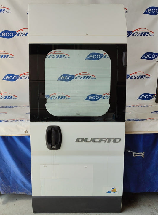 Right rear loading door Fiat Ducato 2011 white ecoAG1602